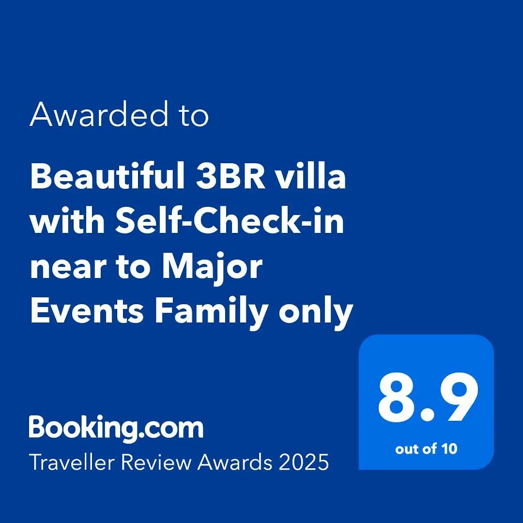 Beautiful 3Br Villa With Self-Check-In Near To Major Events Family Only جدة